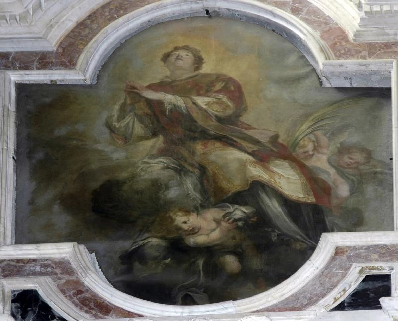 De Ferrari G. (1682 - 1685), Santo Stefano in gloria, Genova